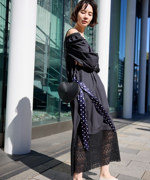 AULENTTI（オウレンティ）の「【AULENTTI】Heartショルダー（ショルダーバッグ・レディース・ブラック/レッド・フリー）」の16枚目の写真