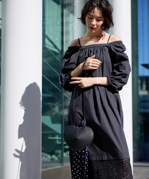 AULENTTI（オウレンティ）の「【AULENTTI】Heartショルダー（ショルダーバッグ・レディース・ブラック/レッド・フリー）」の17枚目の写真