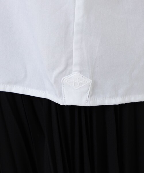 シャツ ブラウス BOURRIENNE ALIZE コットン ラッフルシャツ レディース BOURRIENNE ALIZE コットン ラッフルシャツ（シャツ/ブラウス