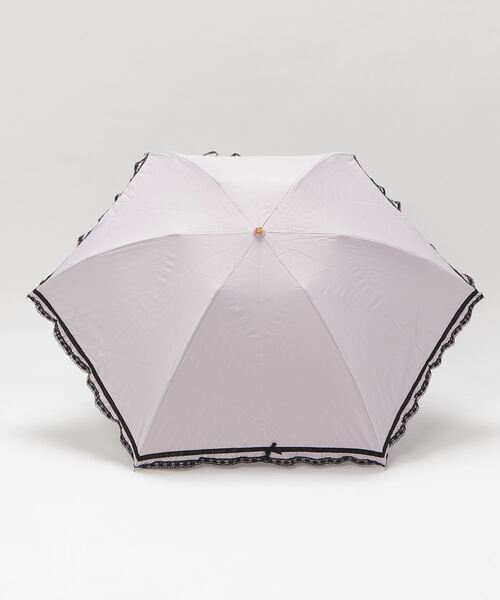GIVENCHY レース3段折り畳み日傘 ジバンシー レース日傘 （GIVENCHY 背負える レース3段折り畳み