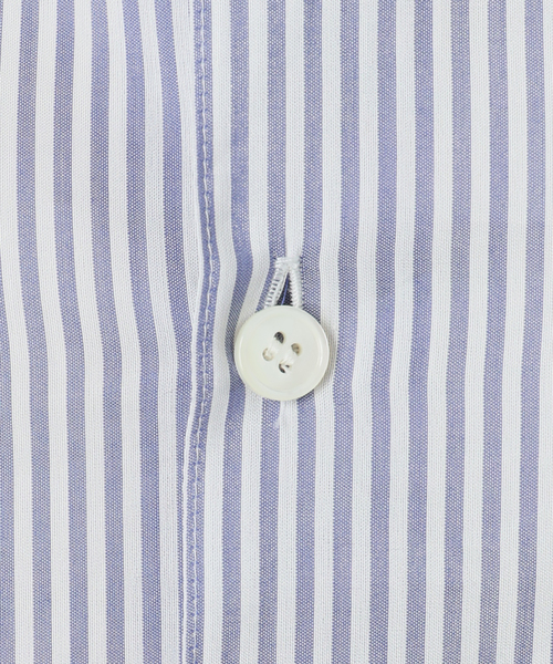 AP STUDIO（エーピーストゥディオ）の「コットンシルクストライプシャツ（シャツ/ブラウス・レディース・サックスブルー・FREE）」の15枚目の写真