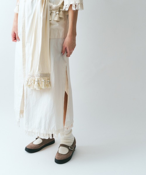 SLACK FOOTWEAR（スラックフットウェア）の「カンフーシューズ メリージェーン TOLTE /トルテ ストラップ（バレエシューズ・レディース・グレイッシュベージュ・23.0cm/23.5cm/24.0cm/24.5cm/25.0cm/25.5cm）」の3枚目の写真