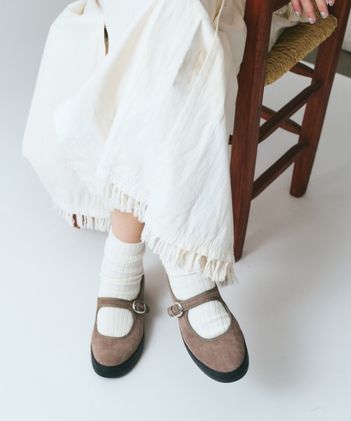 SLACK FOOTWEAR（スラックフットウェア）の「カンフーシューズ メリージェーン TOLTE /トルテ ストラップ（バレエシューズ・レディース・グレイッシュベージュ・23.0cm/23.5cm/24.0cm/24.5cm/25.0cm/25.5cm）」の15枚目の写真