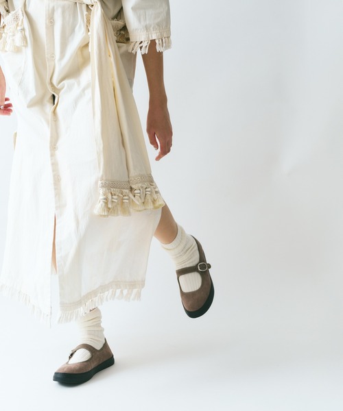 SLACK FOOTWEAR（スラックフットウェア）の「カンフーシューズ メリージェーン TOLTE /トルテ ストラップ（バレエシューズ・レディース・グレイッシュベージュ・23.0cm/23.5cm/24.0cm/24.5cm/25.0cm/25.5cm）」の16枚目の写真