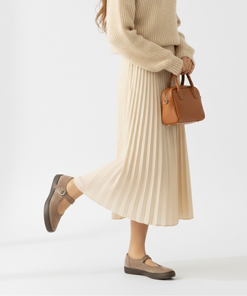 SLACK FOOTWEAR（スラックフットウェア）の「カンフーシューズ メリージェーン TOLTE /トルテ ストラップ（バレエシューズ・レディース・グレイッシュベージュ・23.0cm/23.5cm/24.0cm/24.5cm/25.0cm/25.5cm）」の19枚目の写真