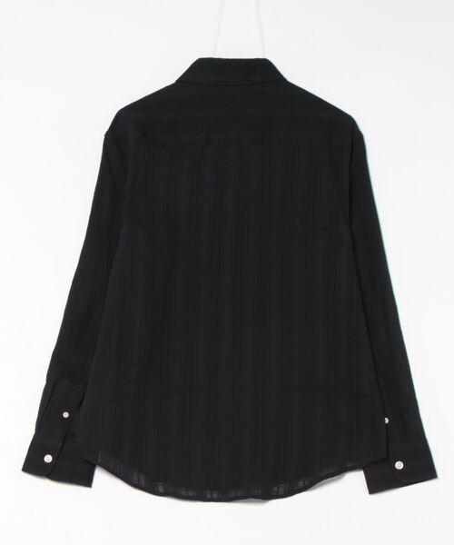 ALLSAINTS(オールセインツ)の「KARMI LONG SLEEVE SHIRT | KARMI 長袖 シャツ(シャツ/ブラウス・メンズ・ブラック・M/L/S/XL/XS)」の2枚目の写真
