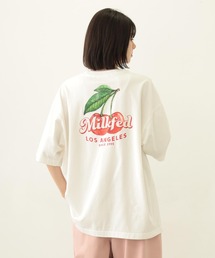 MILKFED. | FRESH CHERRIES WIDE S/S TEE(Tシャツ/カットソー)