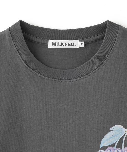 MILKFED.（ミルクフェド）の「FRESH CHERRIES WIDE S/S TEE（Tシャツ/カットソー・レディース・レッド/ホワイト/チャコール・L/M）」の10枚目の写真
