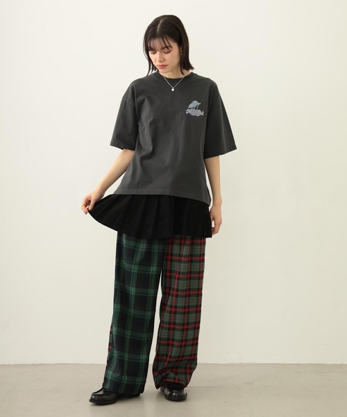 MILKFED.（ミルクフェド）の「FRESH CHERRIES WIDE S/S TEE（Tシャツ/カットソー・レディース・レッド/ホワイト/チャコール・L/M）」の19枚目の写真