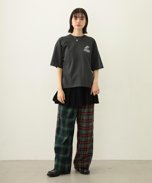 MILKFED.（ミルクフェド）の「FRESH CHERRIES WIDE S/S TEE（Tシャツ/カットソー・レディース・レッド/ホワイト/チャコール・L/M）」の20枚目の写真