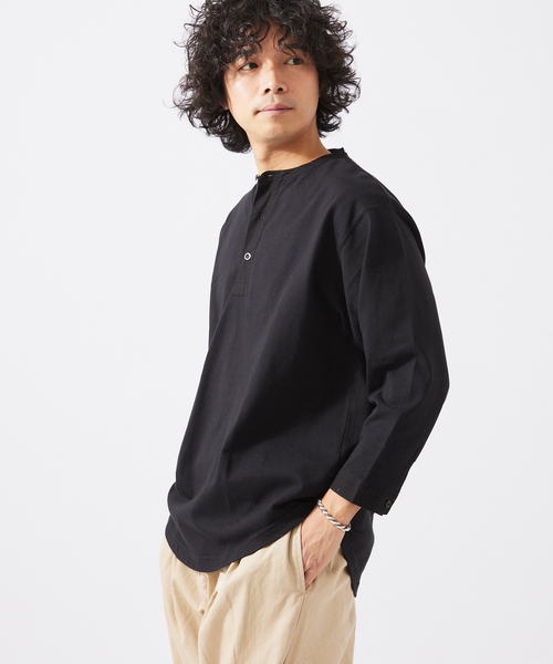 セール】ARMY TWILL / アーミーツイル 別注 ヘンリーネック