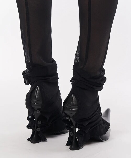 POOLDE プールデ　Skin Leggings POOLDE/プールデ】Skin Leggings/スキンレギンス/シアーレギンス