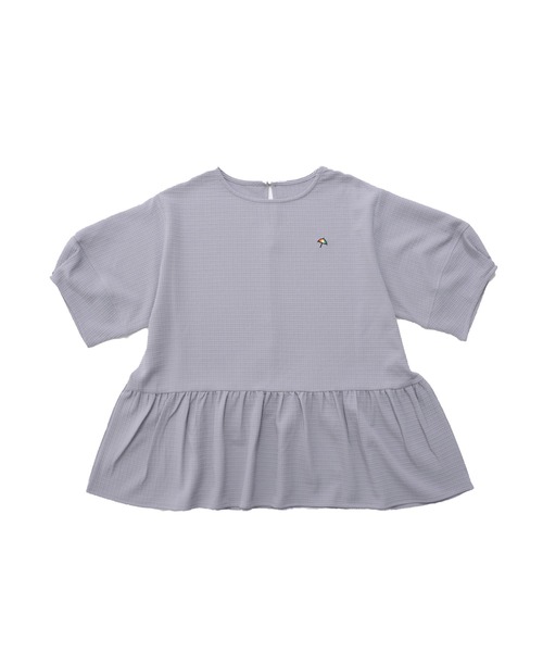 Arnold Palmer（アーノルドパーマー）の「スリーブデザイン ぺプラム ブラウス（シャツ/ブラウス・レディース・グレー/アイボリー/ブラック・L/M/S）」の13枚目の写真