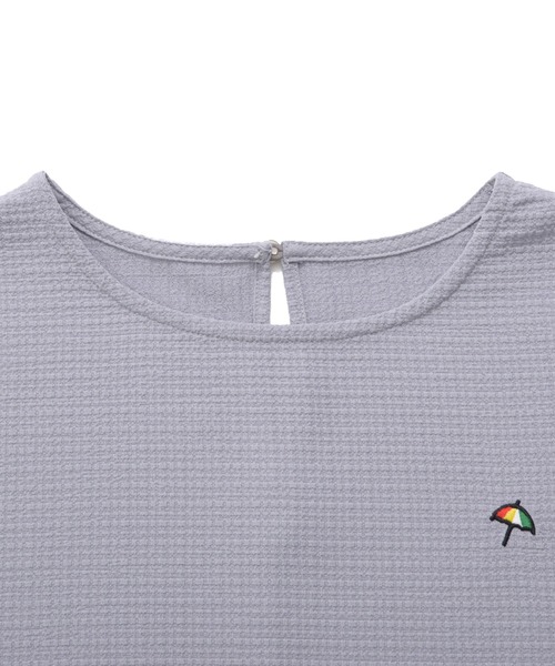 Arnold Palmer（アーノルドパーマー）の「スリーブデザイン ぺプラム ブラウス（シャツ/ブラウス・レディース・グレー/アイボリー/ブラック・L/M/S）」の14枚目の写真