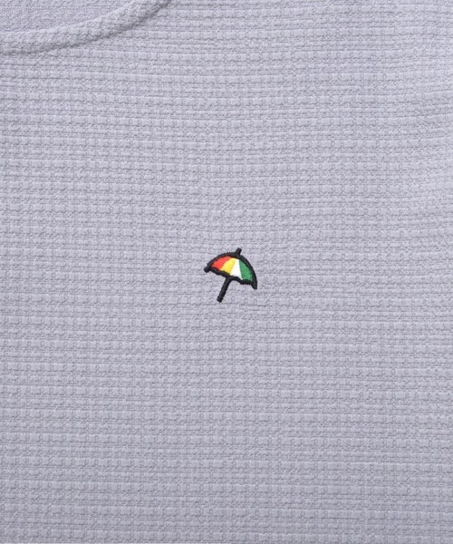 Arnold Palmer（アーノルドパーマー）の「スリーブデザイン ぺプラム ブラウス（シャツ/ブラウス・レディース・グレー/アイボリー/ブラック・L/M/S）」の15枚目の写真