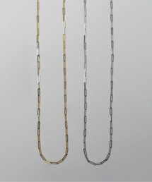 リンク チェーン」に該当するネックレス（シルバー/銀色系