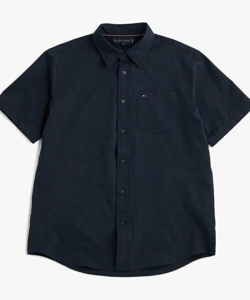 TOMMY HILFIGER（トミーヒルフィガー）の「エアードットキャンプカラーシャツ（シャツ/ブラウス・メンズ・グレー/オリーブ/ネイビー・SMALL/MEDIUM/LARGE/X-LARGE）」の8枚目の写真