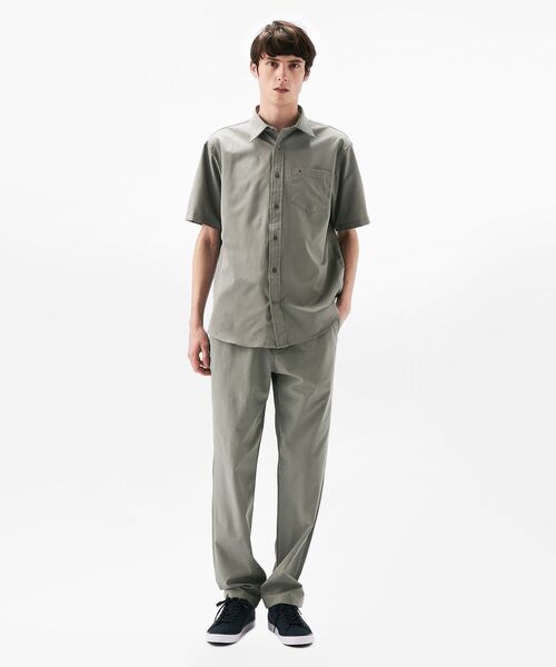 TOMMY HILFIGER（トミーヒルフィガー）の「エアードットキャンプカラーシャツ（シャツ/ブラウス・メンズ・グレー/オリーブ/ネイビー・SMALL/MEDIUM/LARGE/X-LARGE）」の11枚目の写真