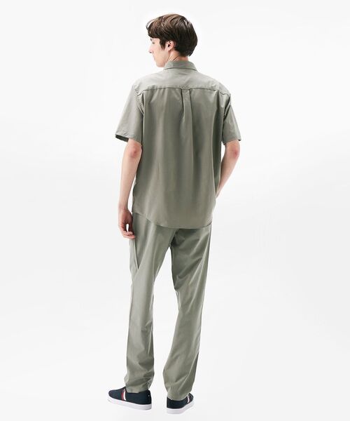 TOMMY HILFIGER（トミーヒルフィガー）の「エアードットキャンプカラーシャツ（シャツ/ブラウス・メンズ・グレー/オリーブ/ネイビー・SMALL/MEDIUM/LARGE/X-LARGE）」の13枚目の写真