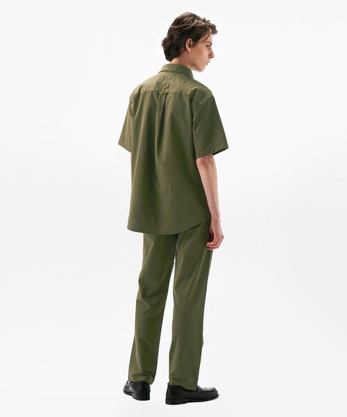 TOMMY HILFIGER（トミーヒルフィガー）の「エアードットキャンプカラーシャツ（シャツ/ブラウス・メンズ・グレー/オリーブ/ネイビー・SMALL/MEDIUM/LARGE/X-LARGE）」の17枚目の写真