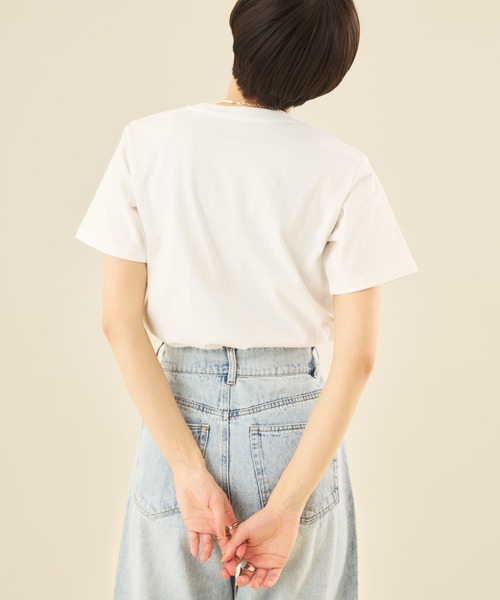 Muscat(マスカット)の「Landscape フォトプリント半袖T(Tシャツ/カットソー・レディース・ブラック/オフホワイト/ホワイト系その他2/ホワイト系その他3・F)」の8枚目の写真