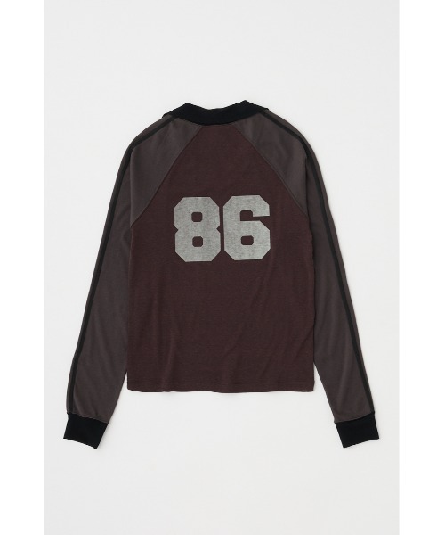 MOUSSY（マウジー）の「SHEER GAME シャツ（Tシャツ/カットソー・レディース・ライトベージュ/ブルー/ブラウン・FREE）」の4枚目の写真