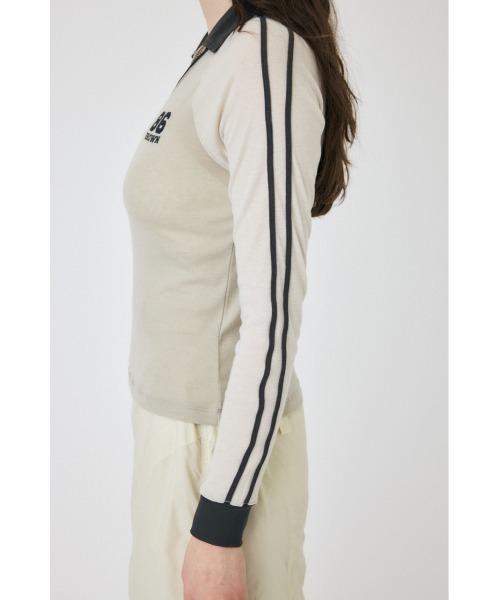 MOUSSY（マウジー）の「SHEER GAME シャツ（Tシャツ/カットソー・レディース・ライトベージュ/ブルー/ブラウン・FREE）」の17枚目の写真