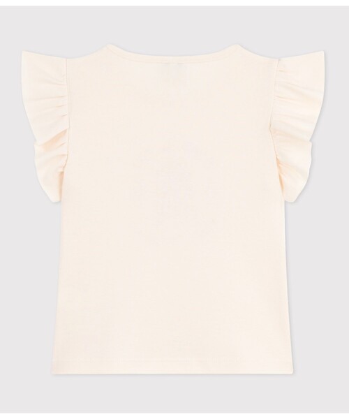 PETIT BATEAU（プチバトー）の「半袖Ｔシャツ（Tシャツ/カットソー・キッズ・ホワイト・5YEAR/3YEAR）」の3枚目の写真
