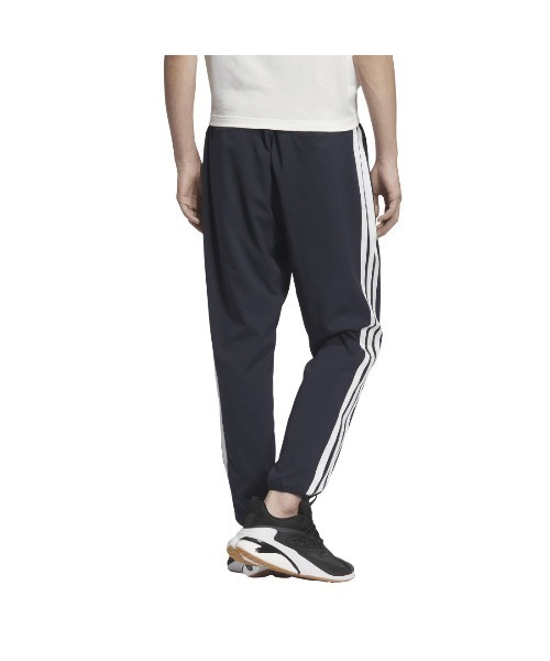 adidas（アディダス）の「アディダス adidas スリーストライプス ルーズフィット ライトウーブントラックパンツ（その他パンツ・メンズ・ネイビー/ブラック×ホワイト・S/M/L/LL/3L）」の11枚目の写真