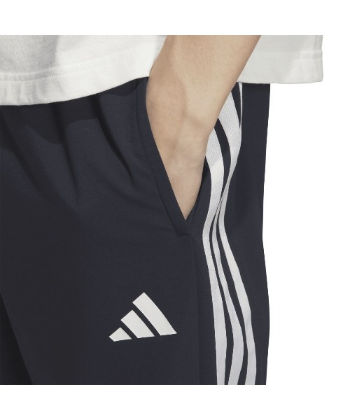 adidas（アディダス）の「アディダス adidas スリーストライプス ルーズフィット ライトウーブントラックパンツ（その他パンツ・メンズ・ネイビー/ブラック×ホワイト・S/M/L/LL/3L）」の13枚目の写真