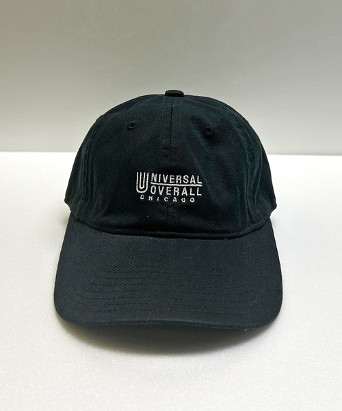 UNIVERSAL OVERALL（ユニバーサルオーバーオール）の「【ユニセックス】UNIVERSAL OVERALL 製品洗いロゴキャップ（キャップ・メンズ・ベージュ/ネイビー/グレー系その他/ブラック・FREE）」の10枚目の写真