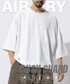 FREAK'S STORE（フリークスストア）の「FREAK’S STORE/フリークスストア AIRDRY 高機能素材 ラッシュガード ビックシルエット クルーネック スピンドルTシャツ/エアドライ ポリエステルTシャツ/接触冷感/遮熱/UVカット/吸水（Tシャツ/カットソー・SMALL）」