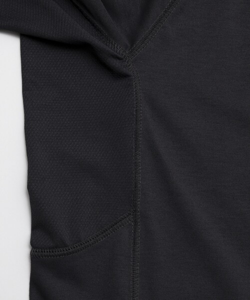 FREAK'S STORE(フリークスストア)の「FREAK’S STORE/フリークスストア AIRDRY 高機能素材 ラッシュガード ビックシルエット クルーネック スピンドルTシャツ/エアドライ ポリエステルTシャツ/接触冷感/遮熱/UVカット/吸水(Tシャツ/カットソー・メンズ・チャコールグレー/ブラック/ホワイト・SMALL/MEDIUM/LARGE)」の14枚目の写真