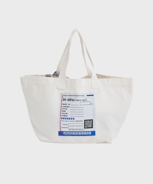 MIHARAYASUHIRO/ミハラヤスヒロ】COTTON CANVAS TOTEBAG（トートバッグ