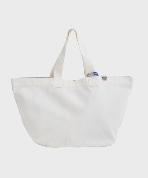 In・stru(men-tal).（インストルメンタル）の「【MIHARAYASUHIRO/ミハラヤスヒロ】COTTON CANVAS TOTEBAG（トートバッグ・メンズ・ブラック/ホワイト/ライトグレー・FREE）」の8枚目の写真