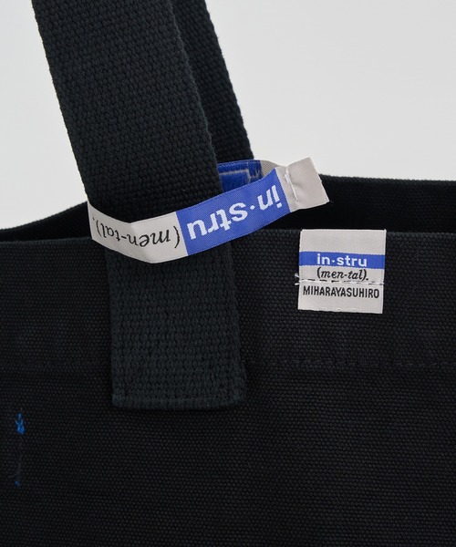 In・stru(men-tal).（インストルメンタル）の「【MIHARAYASUHIRO/ミハラヤスヒロ】COTTON CANVAS TOTEBAG（トートバッグ・メンズ・ブラック/ホワイト/ライトグレー・FREE）」の16枚目の写真