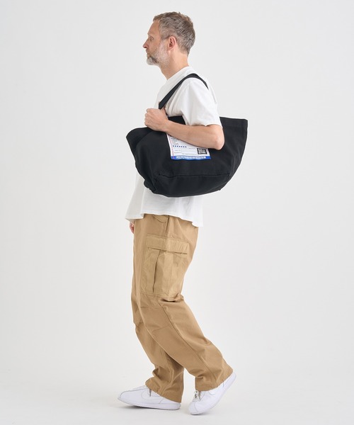 In・stru(men-tal).（インストルメンタル）の「【MIHARAYASUHIRO/ミハラヤスヒロ】COTTON CANVAS TOTEBAG（トートバッグ・メンズ・ブラック/ホワイト/ライトグレー・FREE）」の13枚目の写真