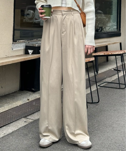 AURALEE 20AW ライトメルトンワイドスラックス AURALEE 20AW ライト