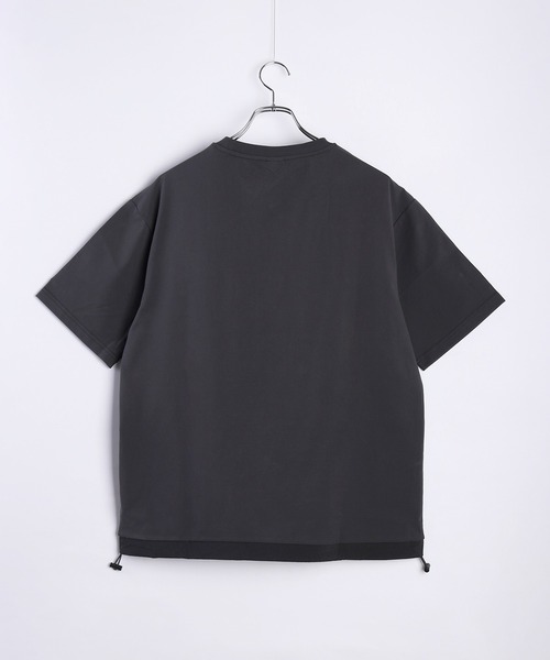GERRY(ジェリー)の「GERRY ナイロンポケット付 半袖Tシャツ 接触冷感(Tシャツ/カットソー・メンズ・アイボリー/ライトグレー/チャコールグレー・LL/L/M)」の14枚目の写真