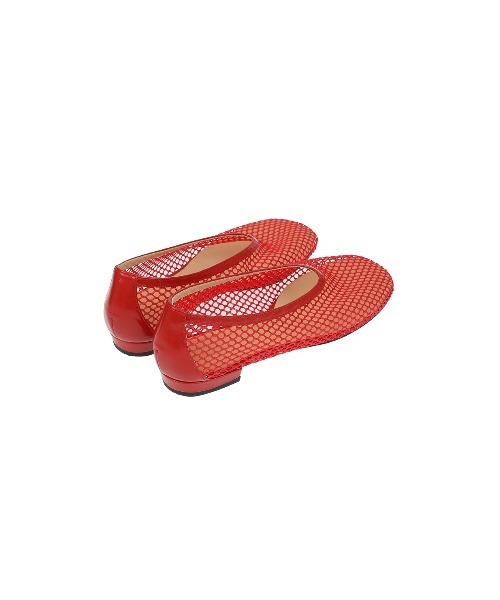 ファッションなデザイン OBLIQUE TOE FLAT SHOES（パンプス