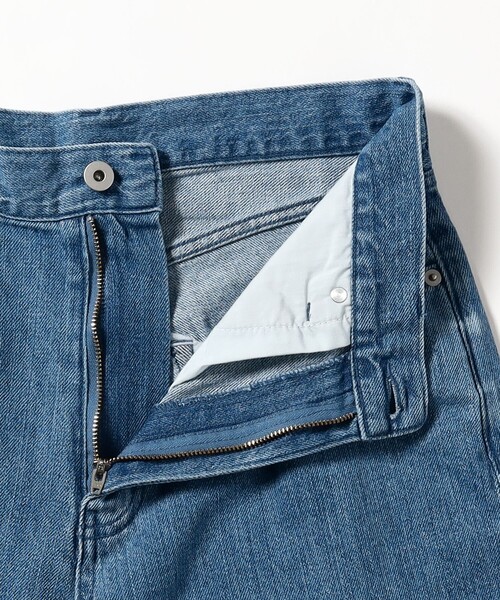 B:MING by BEAMS（ビーミングバイビームス）の「綿麻 デニム パンツ（S～M）（デニムパンツ・レディース・インディゴブルー/ホワイト系その他5/ライトブルー・SMALL/MEDIUM）」の14枚目の写真