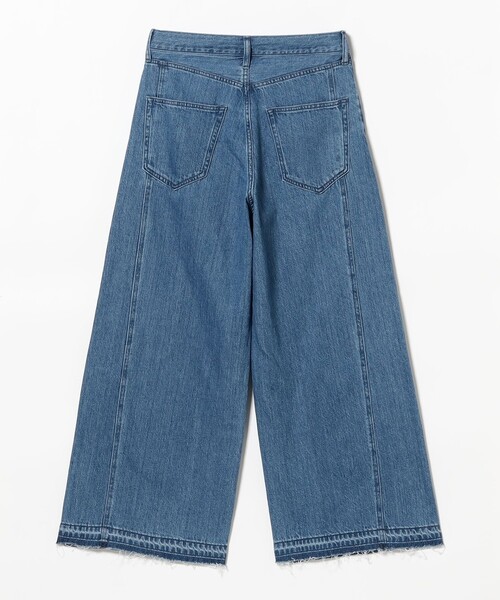 B:MING by BEAMS（ビーミングバイビームス）の「綿麻 デニム パンツ（S～M）（デニムパンツ・レディース・インディゴブルー/ホワイト系その他5/ライトブルー・SMALL/MEDIUM）」の16枚目の写真