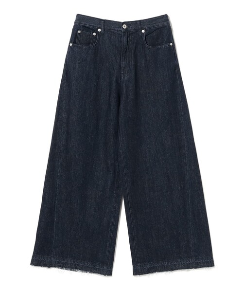 B:MING by BEAMS（ビーミングバイビームス）の「綿麻 デニム パンツ（S～M）（デニムパンツ・レディース・インディゴブルー/ホワイト系その他5/ライトブルー・SMALL/MEDIUM）」の18枚目の写真