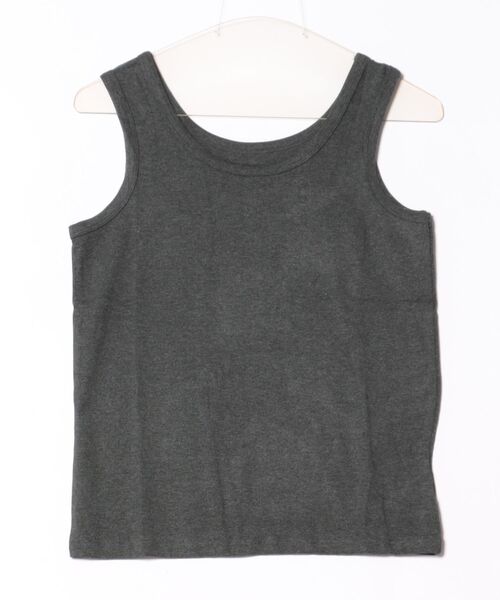 aimoha（アイモハ）の「シンプルタンクトップ（タンクトップ・レディース・チョコ/ピンク/ダークグレー/ブラック/ホワイト・FREE）」の7枚目の写真
