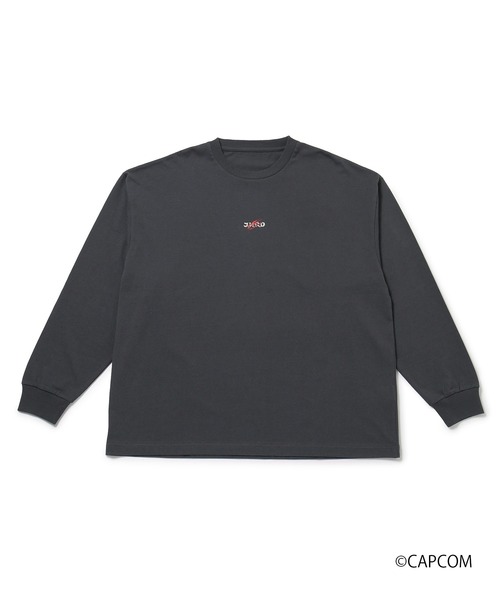  j.n.r.d（ジェー・エヌ・アール・ディー）の「【MONSTER HUNTER×j.n.r.d】ナルガクルガ ロングスリーブTシャツ（Tシャツ/カットソー・メンズ・ブルー系その他4/チャコールグレー・M/L/LL）」の3枚目の写真