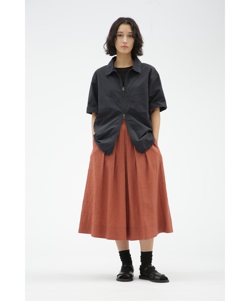 MARGARET HOWELL（マーガレットハウエル）の「WATER REPELLENT NYLON POPLIN SHIRT（シャツ/ブラウス・メンズ・ネイビー系1/カーキ・LARGE/SMALL/X-LARGE）」の17枚目の写真