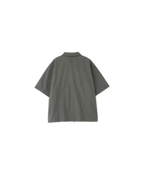 MARGARET HOWELL（マーガレットハウエル）の「WATER REPELLENT NYLON POPLIN SHIRT（シャツ/ブラウス・メンズ・ネイビー系1/カーキ・LARGE/SMALL/X-LARGE）」の8枚目の写真