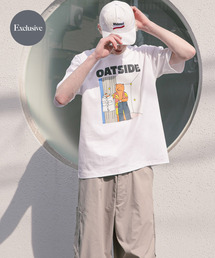 SENSE OF PLACE by URBAN RESEARCH | 『別注』OATSIDE×SENSE OF PLACE　グラフィックショートスリーブ Tシャツ B(Tシャツ/カットソー)