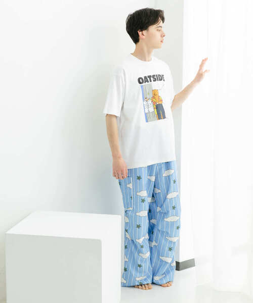 SENSE OF PLACE by URBAN RESEARCH(センスオブプレイスバイアーバンリサーチ)の「『別注』OATSIDE×SENSE OF PLACE グラフィックショートスリーブ Tシャツ B(Tシャツ/カットソー・メンズ・チャコールグレー/ホワイト/イエロー・MEDIUM/LARGE)」の13枚目の写真