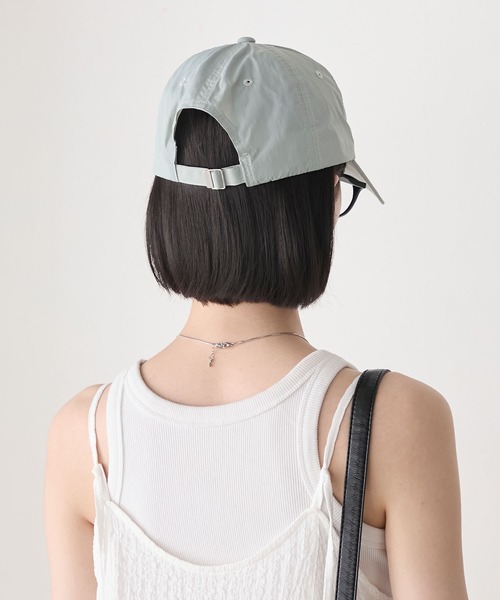 forksy.】メッセージ ロゴ刺繍 ナイロン キャップ forksy.│MONO